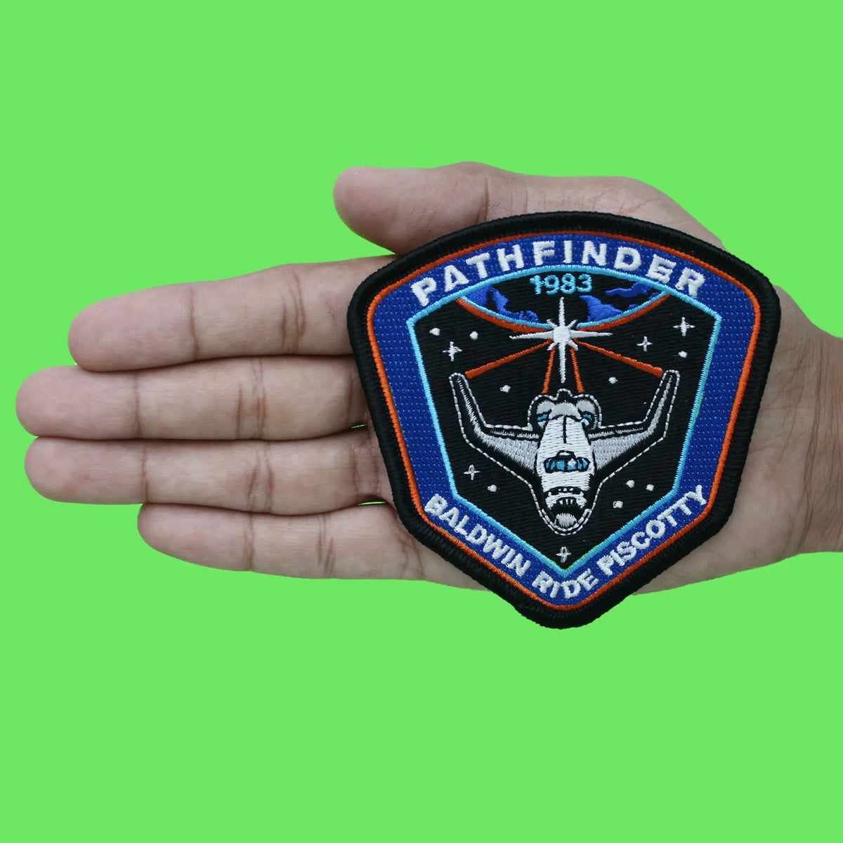For All Mankind 1983 Pathfinder Patch Baldwin Ride Piscotty Embroidere ...