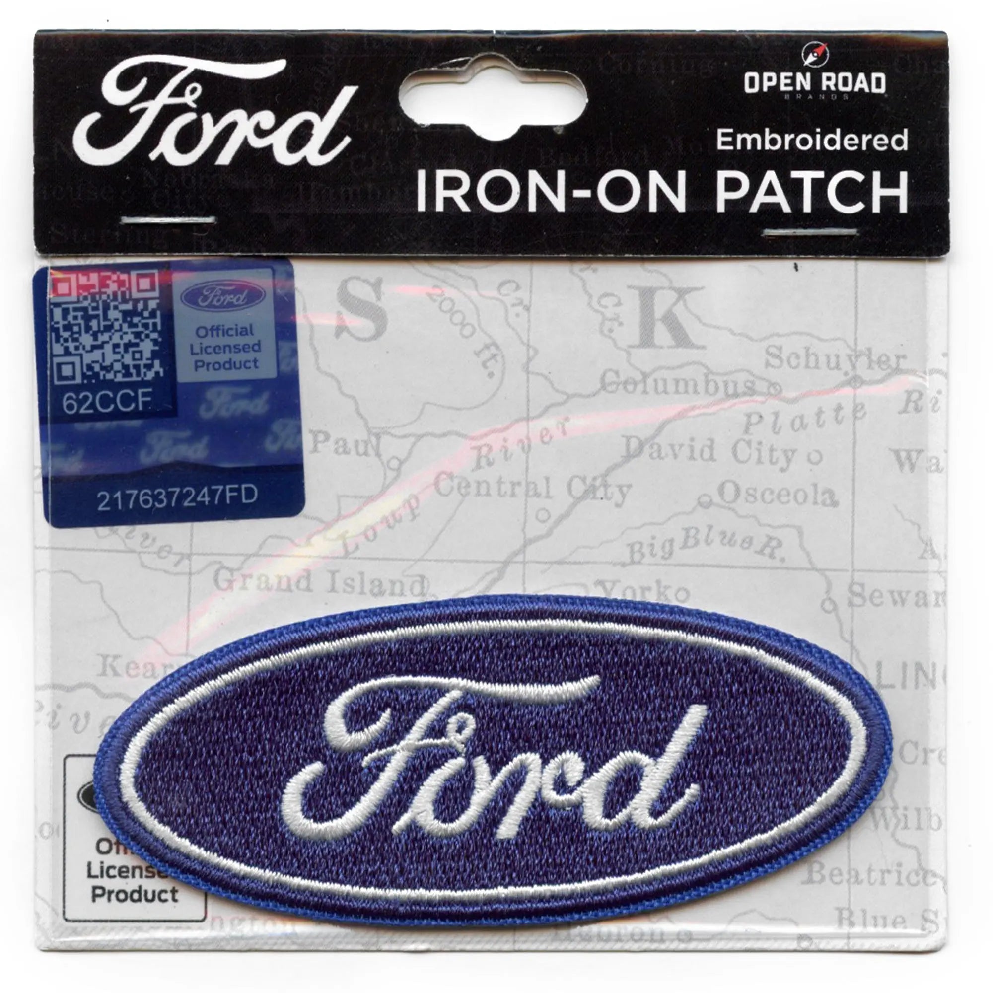 Ford Motor Company Logo Patch American Automotive Embroidered Iron On ...