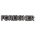Foreigner Classic Logo Patch Hard Rock Band Embroidered Iron On