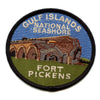 Fort Pickens Area Patch Gulf Islands National Seashore Embroidered Iron On