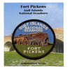 Fort Pickens Area Patch Gulf Islands National Seashore Embroidered Iron On