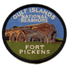 Fort Pickens Area Patch Gulf Islands National Seashore Embroidered Iron On