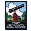 Fort Necessity National Battlefield Patch Fayette Historic Pennsylvania Embroidered Iron On