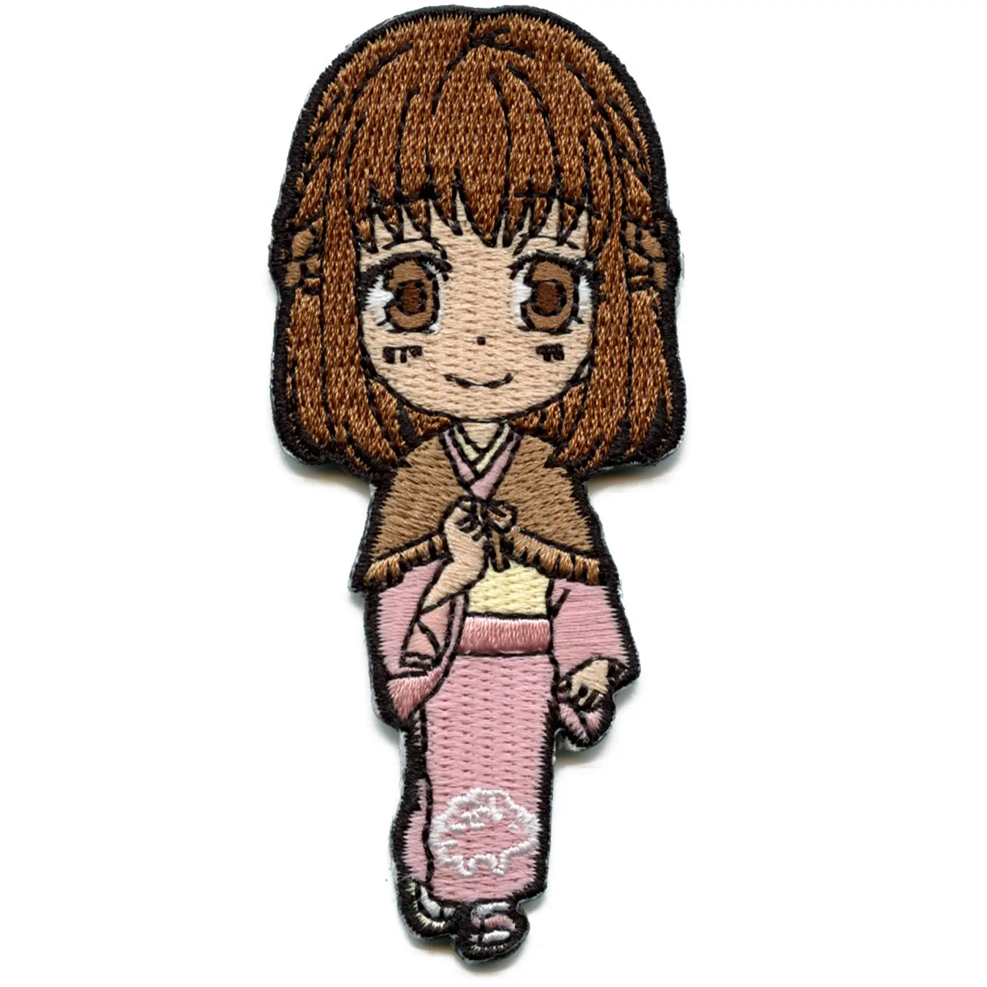 Fruits Basket Kagura Patch Kimono Anime Character Embroidered Iron On