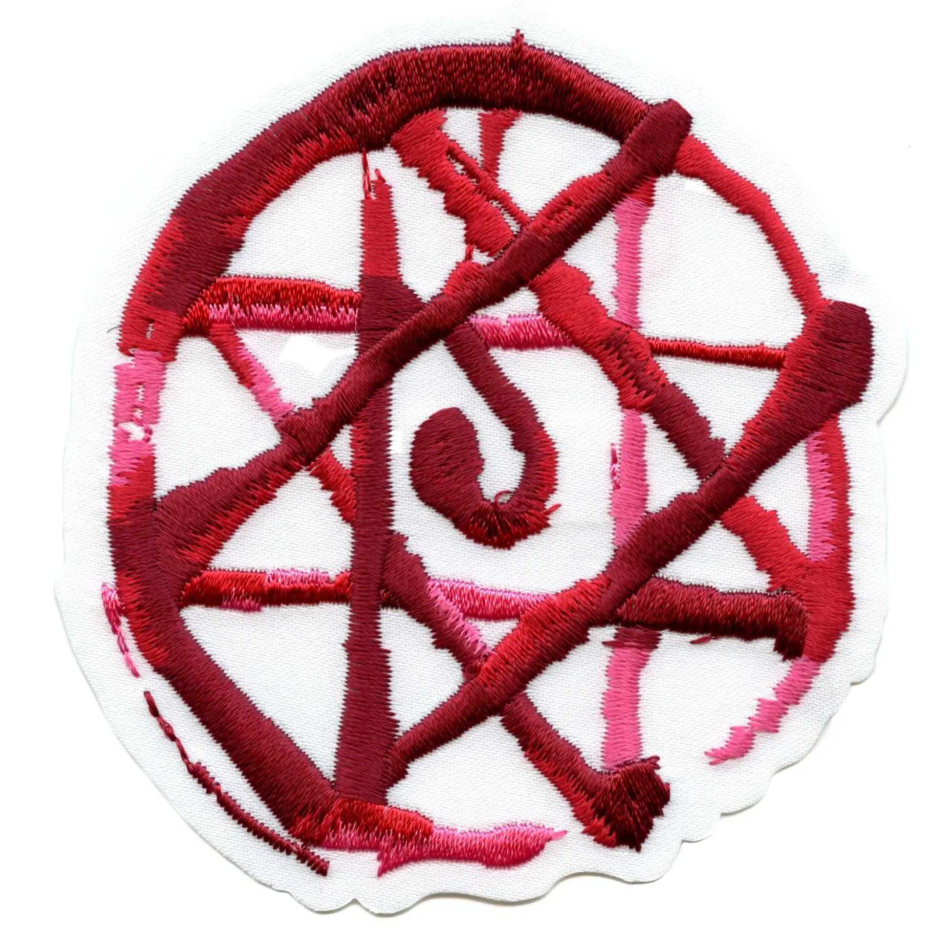 FullMetal Alchemist Anime Patch Brotherhood Blood Seal Embroidered Iron On