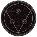 FullMetal Alchemist Brotherhood Patch Transmutation Circle Anime Embroidered Iron On