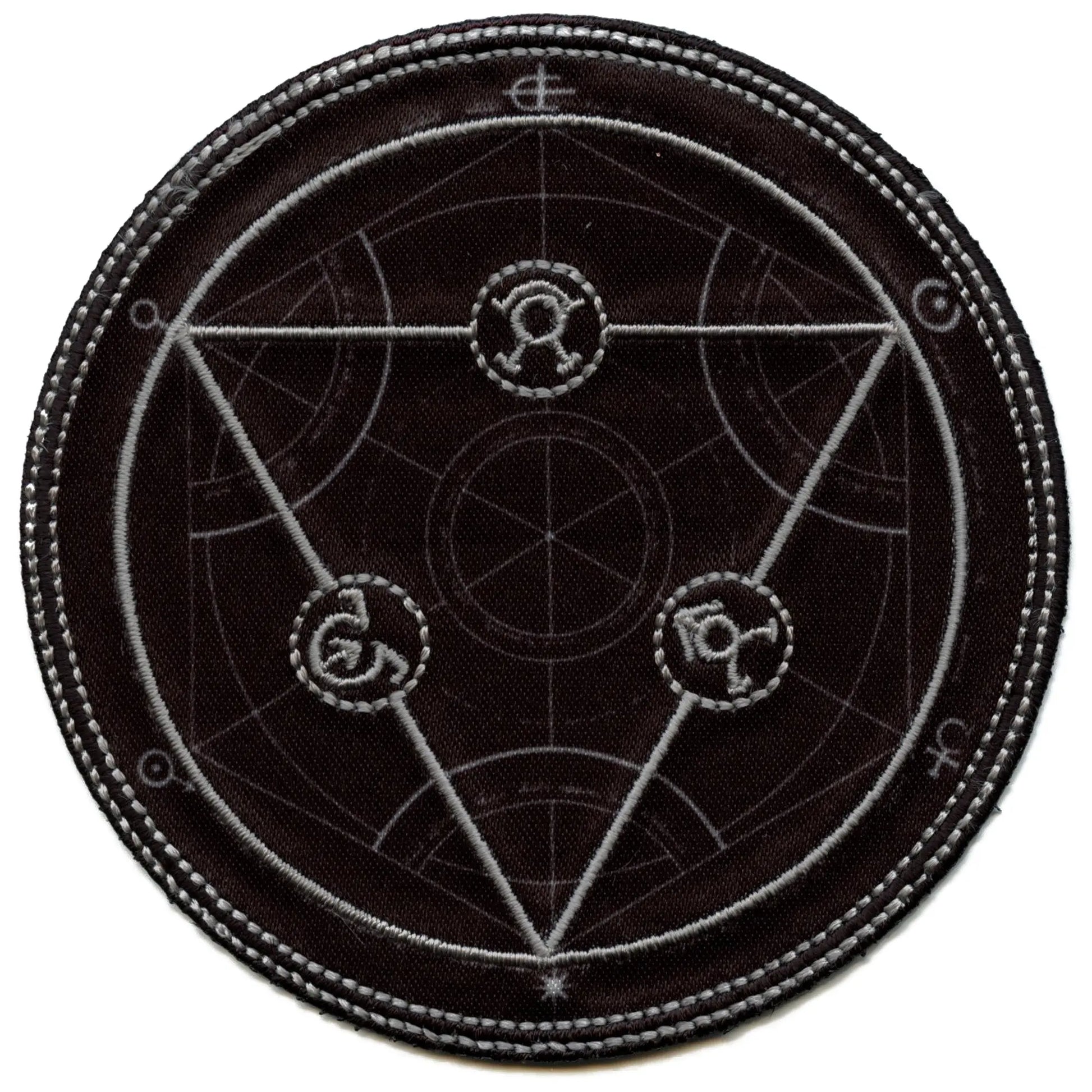 FullMetal Alchemist Brotherhood Patch Transmutation Circle Anime Embroidered Iron On