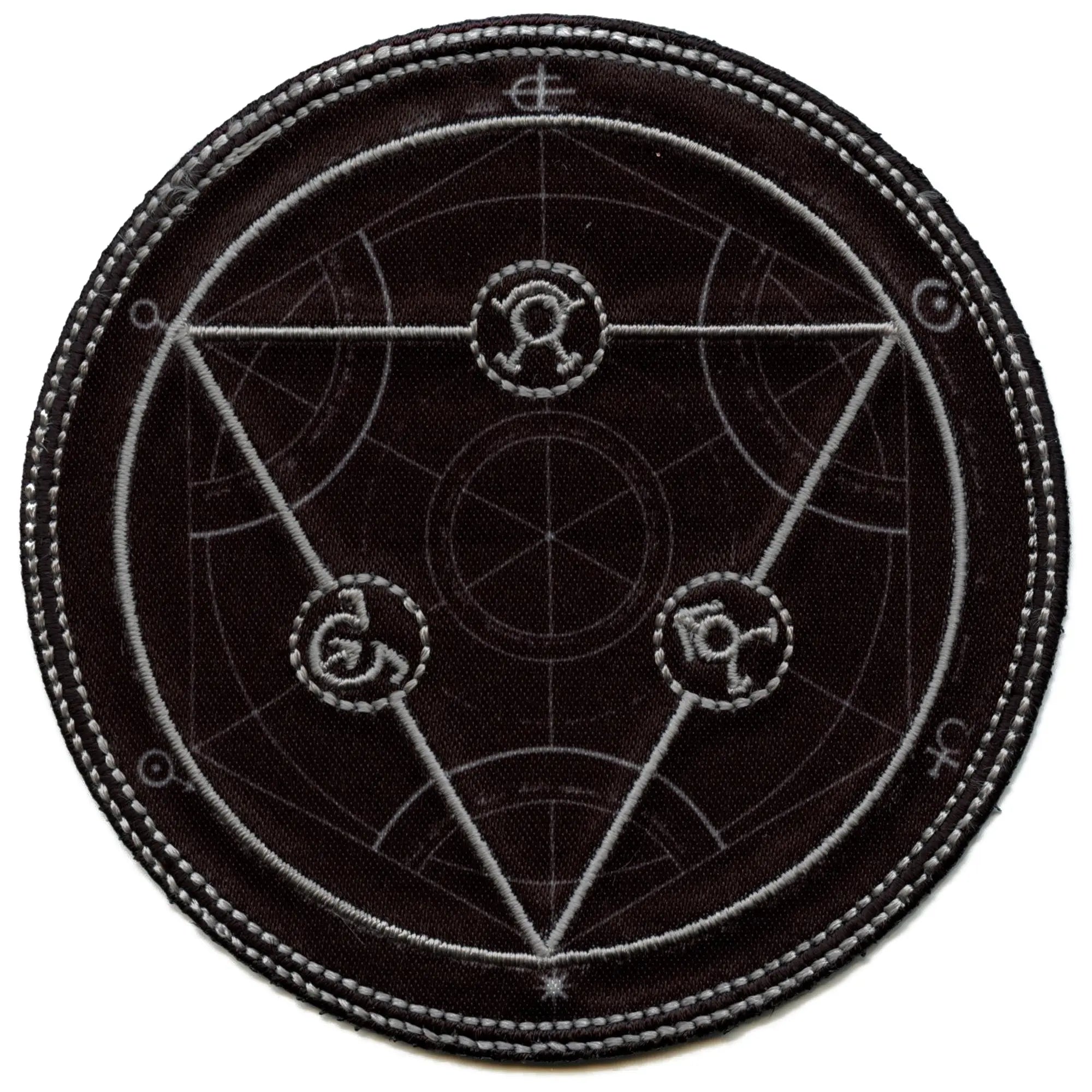 FullMetal Alchemist Brotherhood Patch Transmutation Circle Anime Embroidered Iron On
