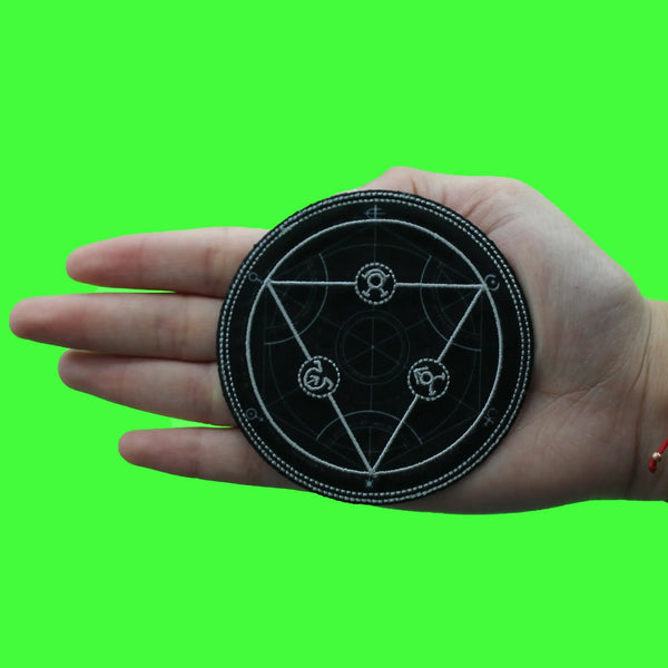 Fullmetal Alchemist Brotherhood Armstrong Patch – Iron-On Embroidered Patch For Jackets, Hats & Bags