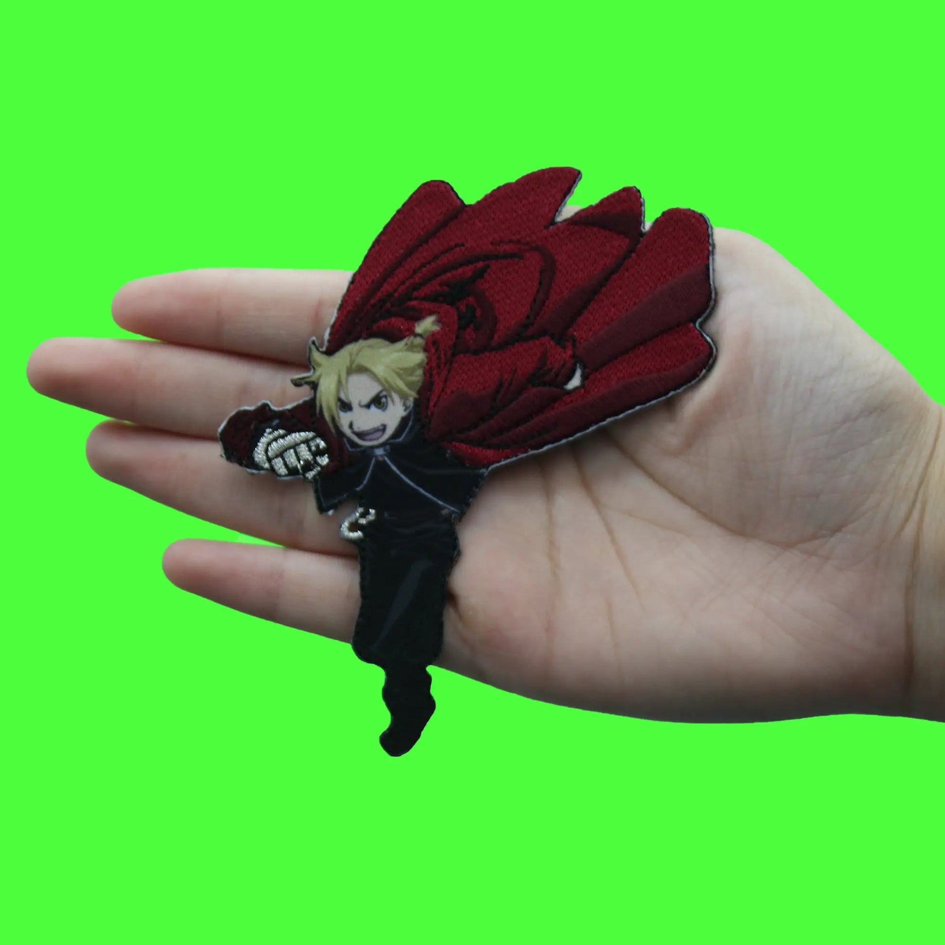 Fullmetal Alchemist Brotherhood Patch Edward Anime Character Sublimated Embroidery Iron On