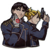 Fullmetal Alchemist Brotherhood Patch Mustang & Hawkeye Sublimated Embroidered Iron On
