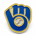 Milwaukee Brewers Glove Logo MLB Enamel Pin
