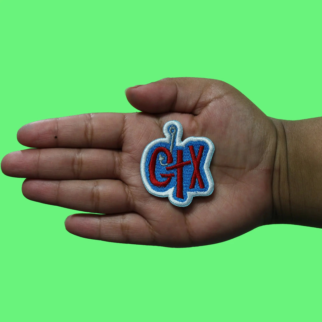 Galveston Texas GTX Patch Beach Travel Souvenir Embroidered Iron On
