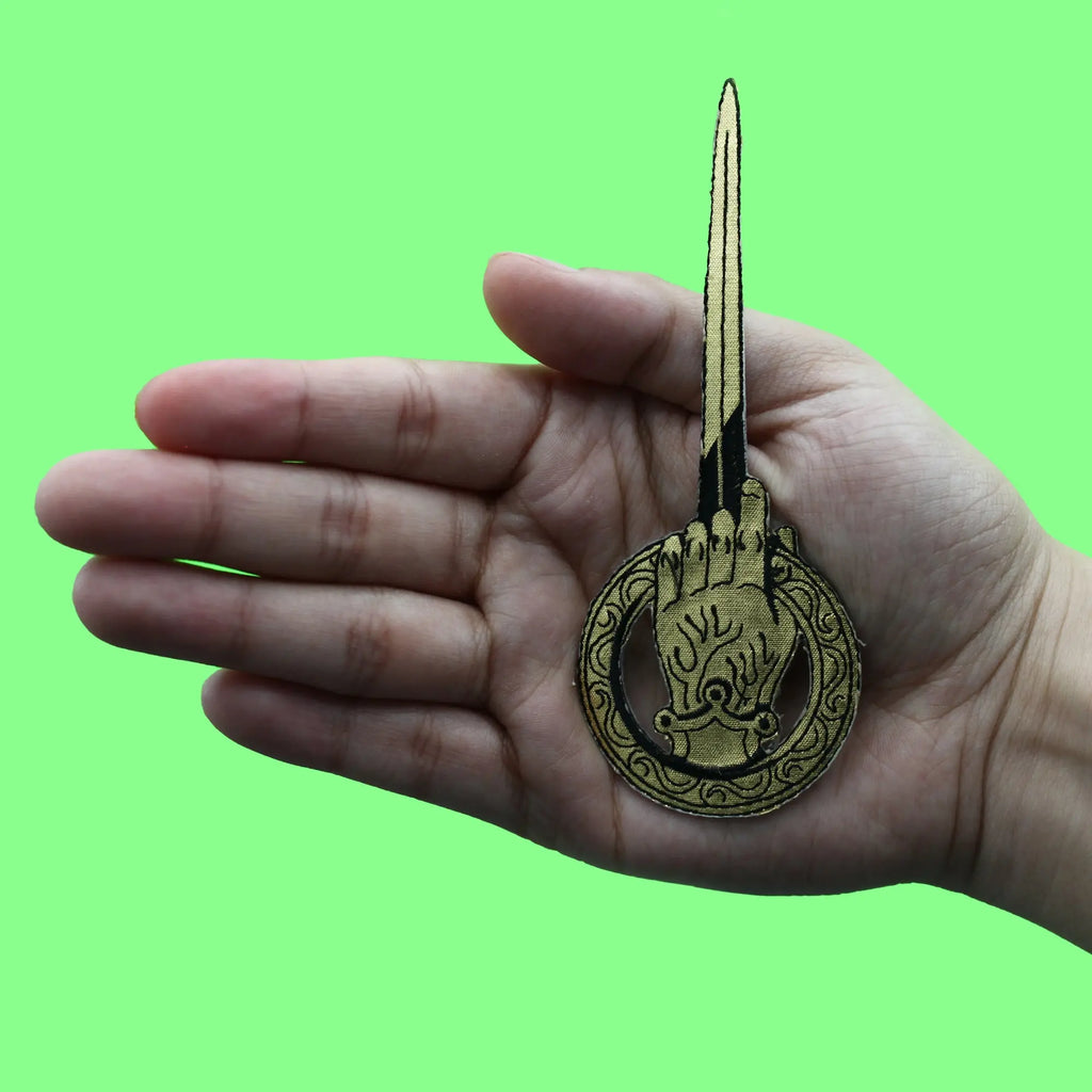 Game Of Thrones Patch Hand of the King Embroidered Iron On