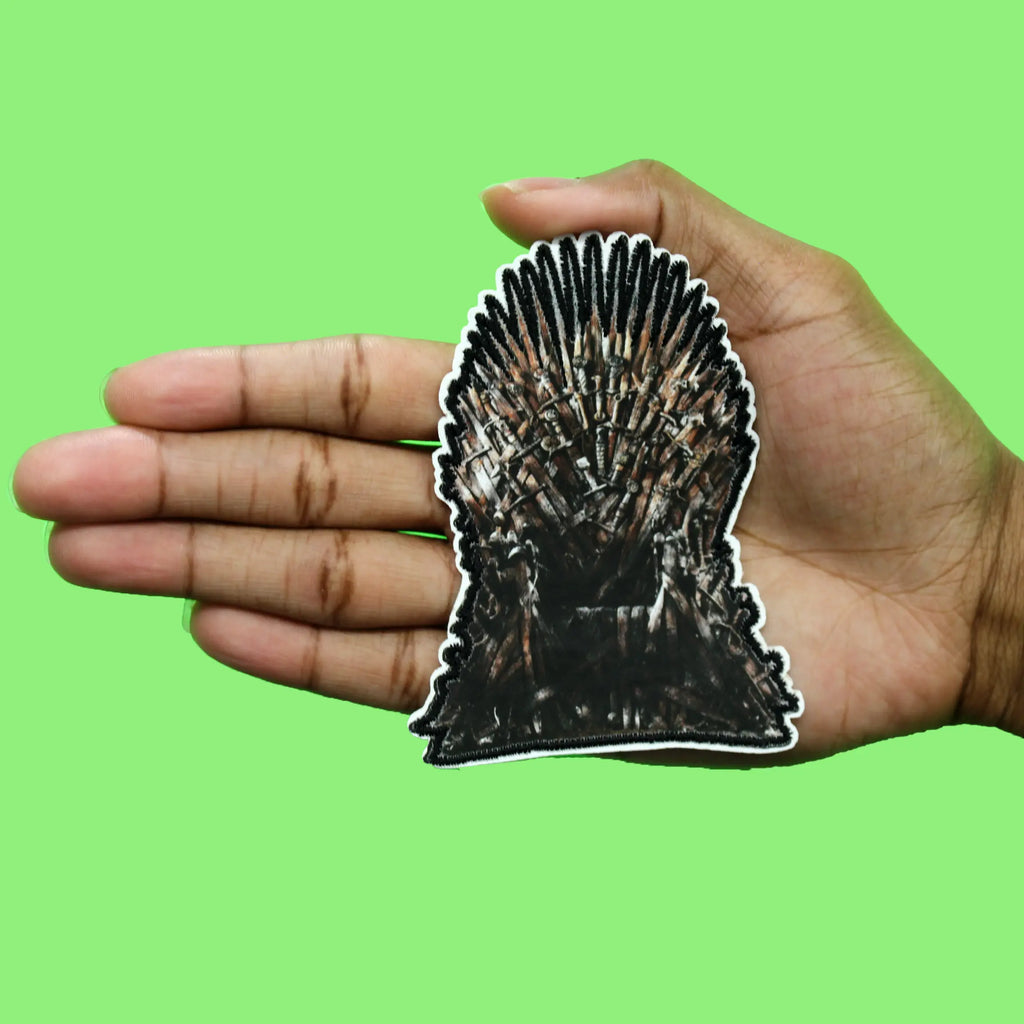 Game Of Thrones Patch Iron Throne TV Embroidered Iron On
