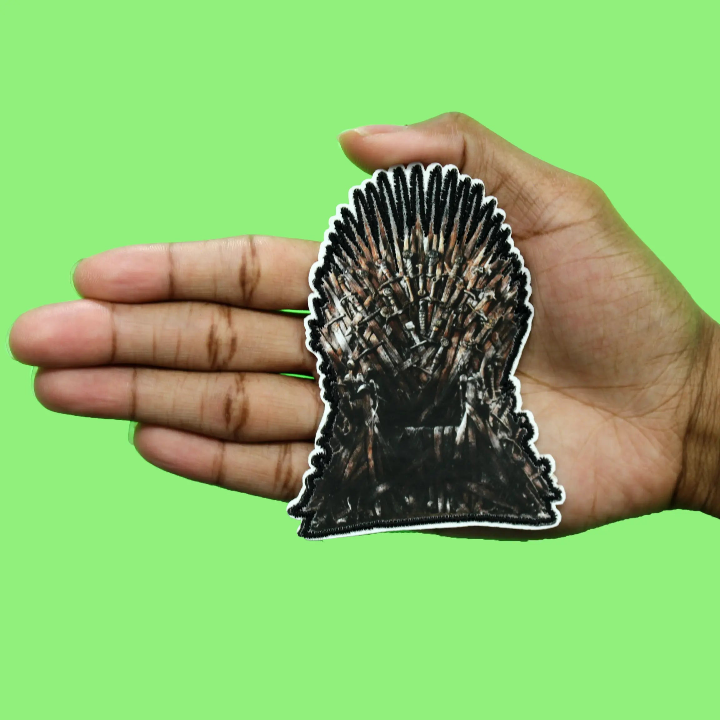 Game Of Thrones Patch Iron Throne TV Embroidered Iron On