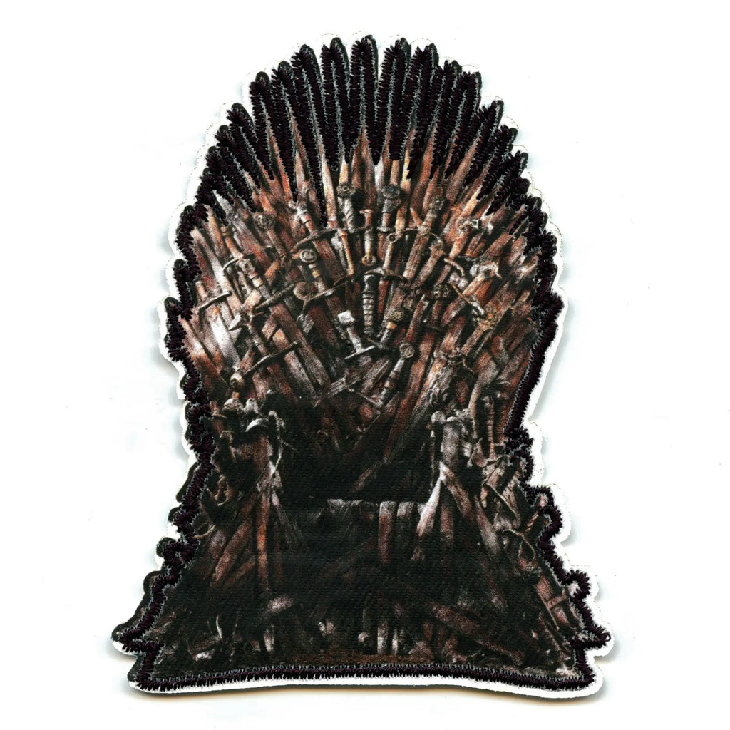 Game Of Thrones Patch Iron Throne TV Embroidered Iron On