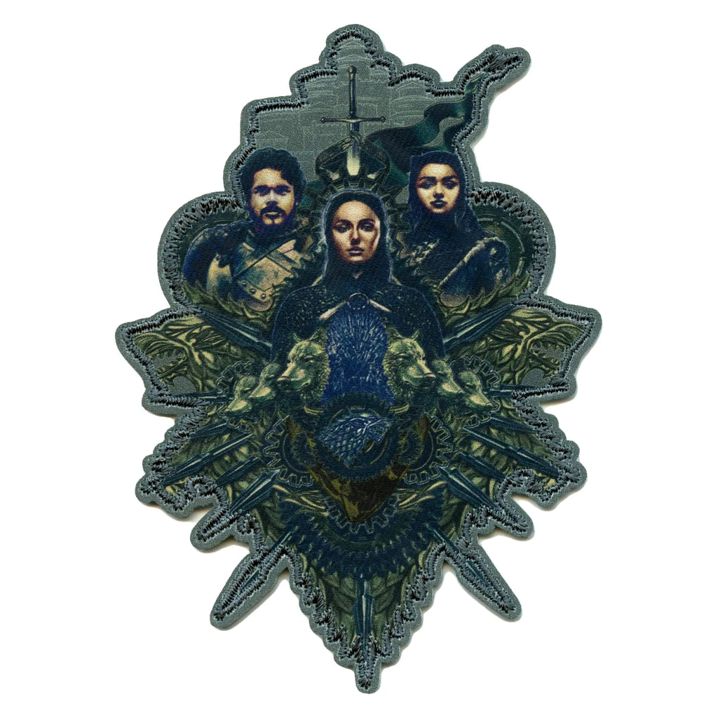 Game Of Thrones Patch Starks Family TV Sublimation Iron On