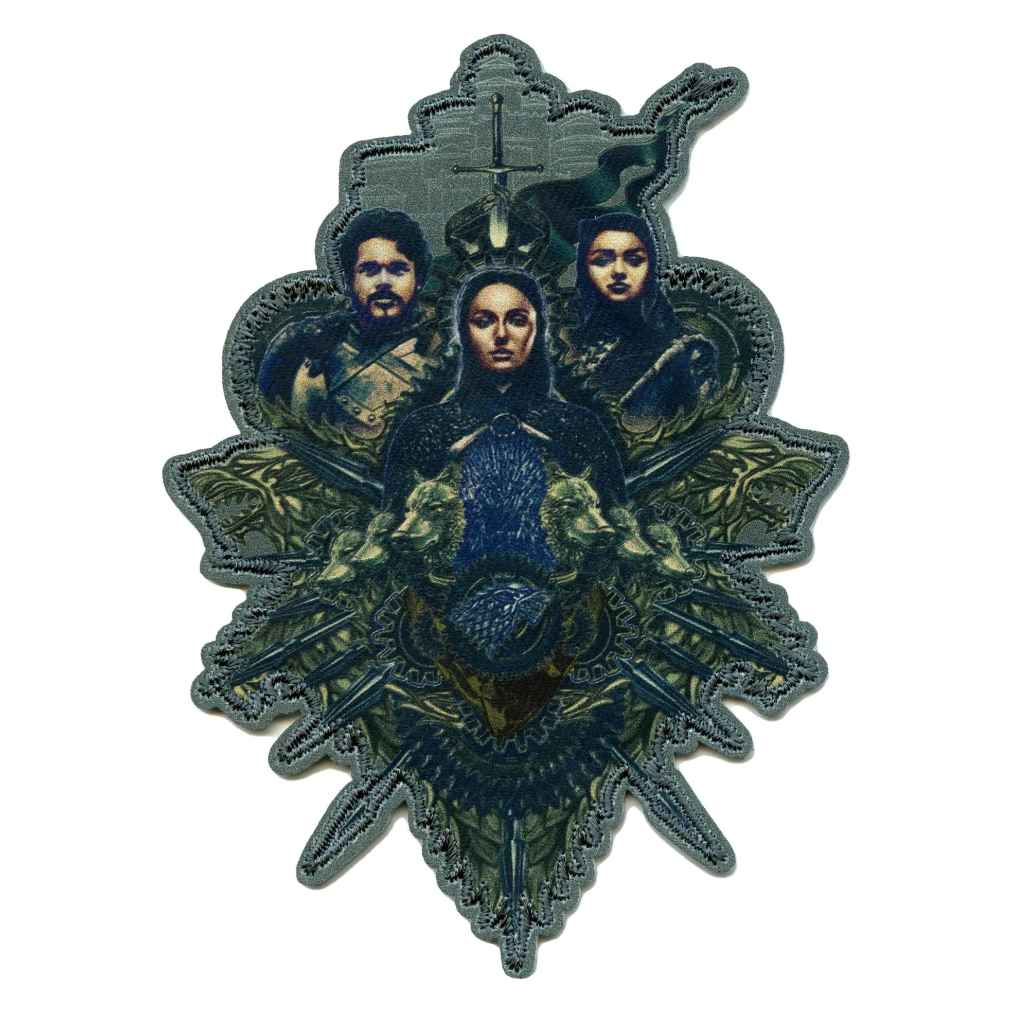 Game Of Thrones Patch Starks Family TV Sublimation Iron On
