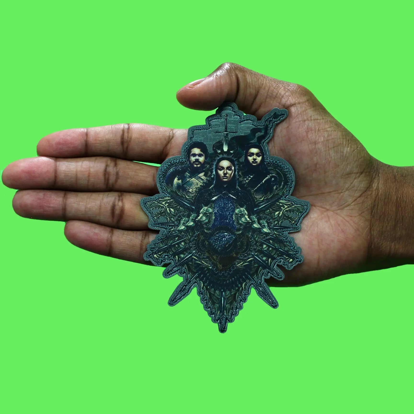 Game Of Thrones Patch Starks Family TV Sublimation Iron On