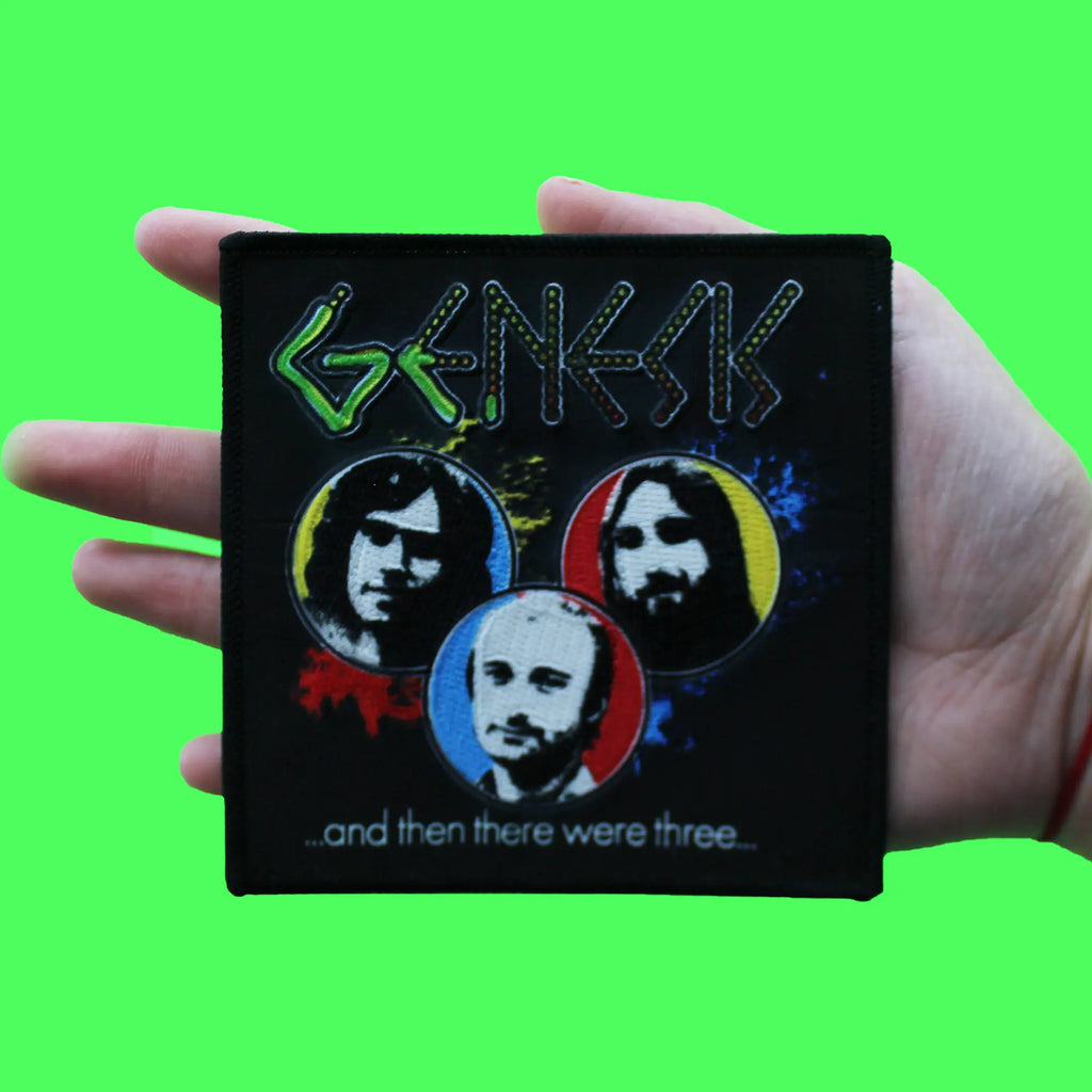 Genesis And Then There Were Three Patch English Rock Band Sublimated Iron On