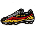 Germany Flag Cleat Patch International Soccer Team Embroidered Iron On