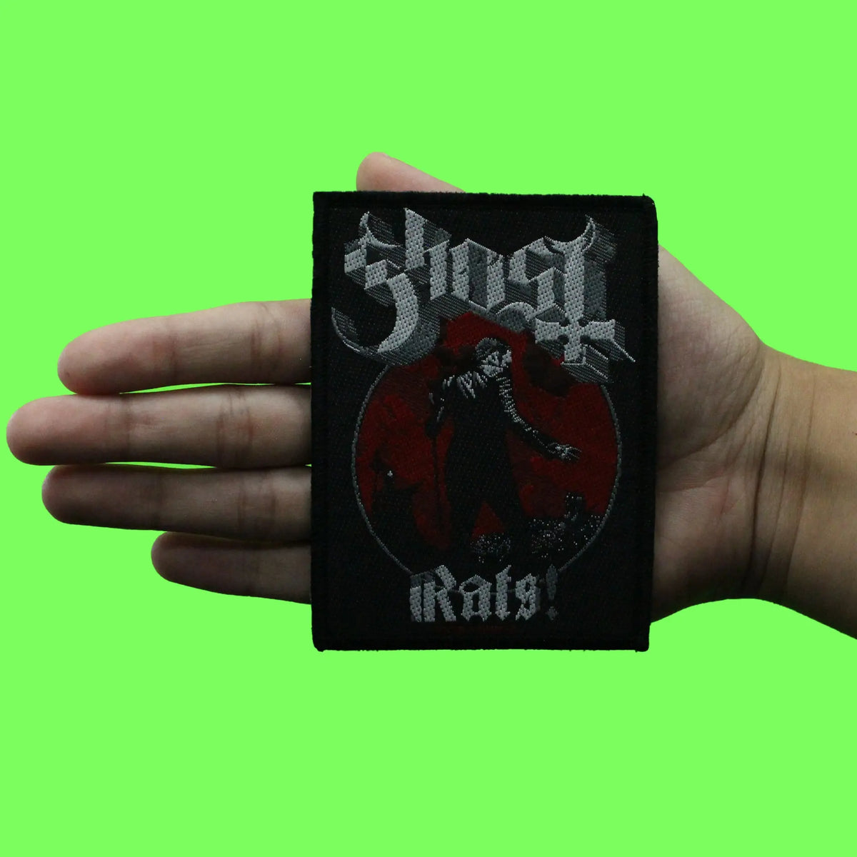Ghost Rats Album Patch Heavy Metal Band Woven Sew On – Patch Collection
