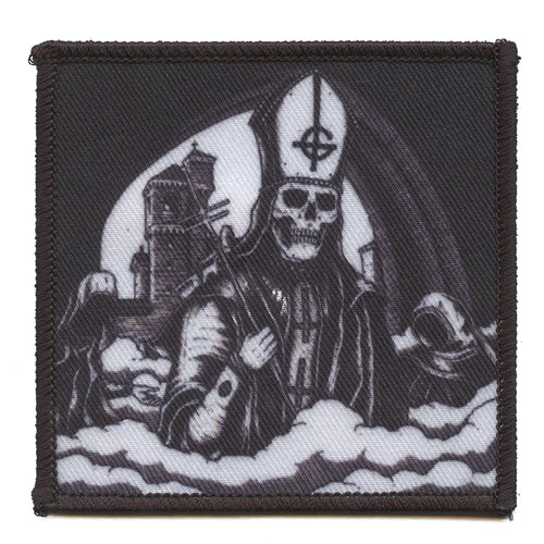 Ghost Rock Band Patch Papa Emeritus Secular Haze Walk Sublimated Embroidery Iron On