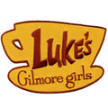 Gilmore Girls TV Patch Luke's Coffee Cup Embroidered Iron On