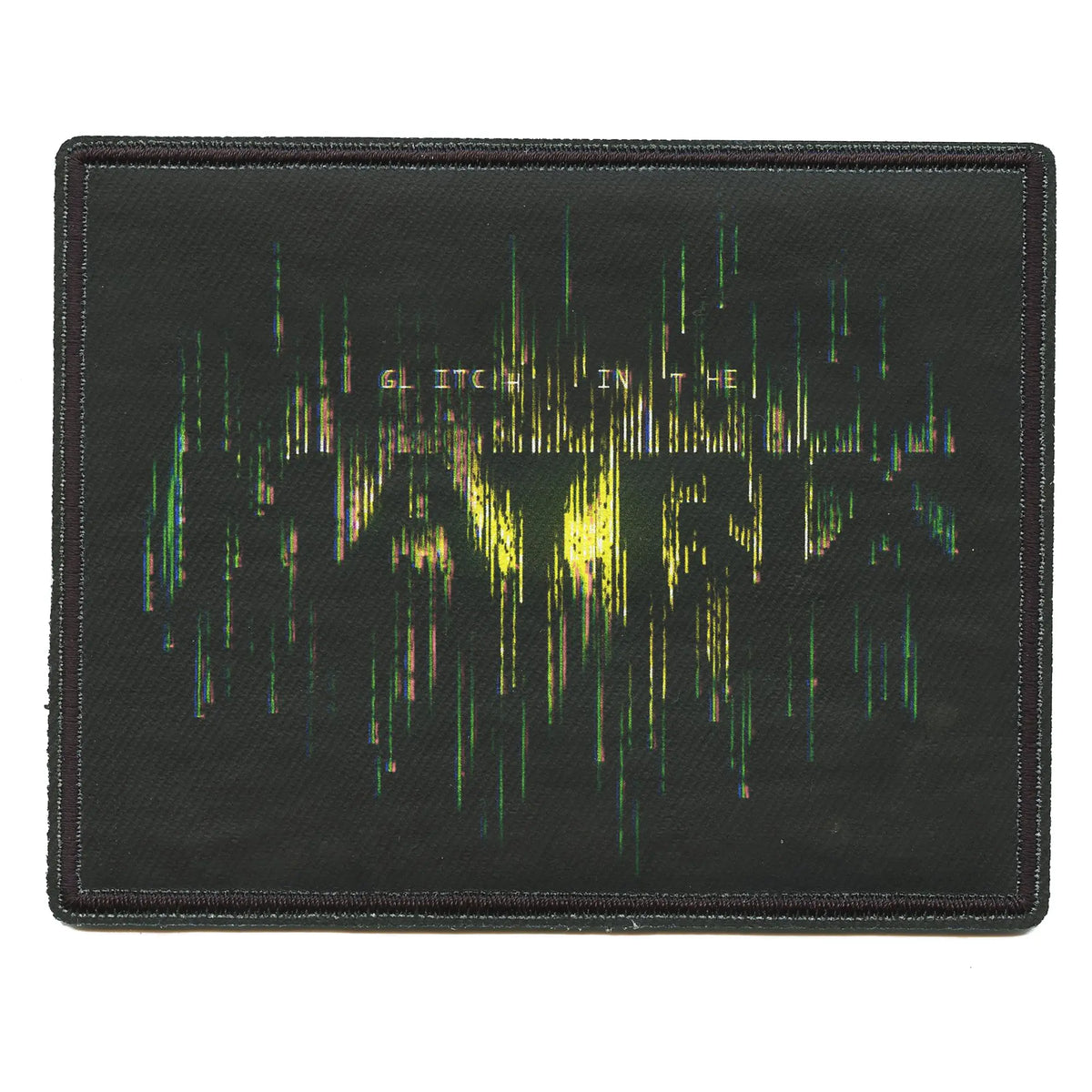 Matrix Patch Examples Glitch in the Matrix Patch American Cyberpunk Movie Embroidered Iron o ...