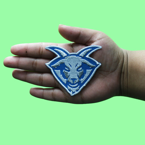 Goat Head Player Patch Tribute Of Honor Embroidered Iron-On