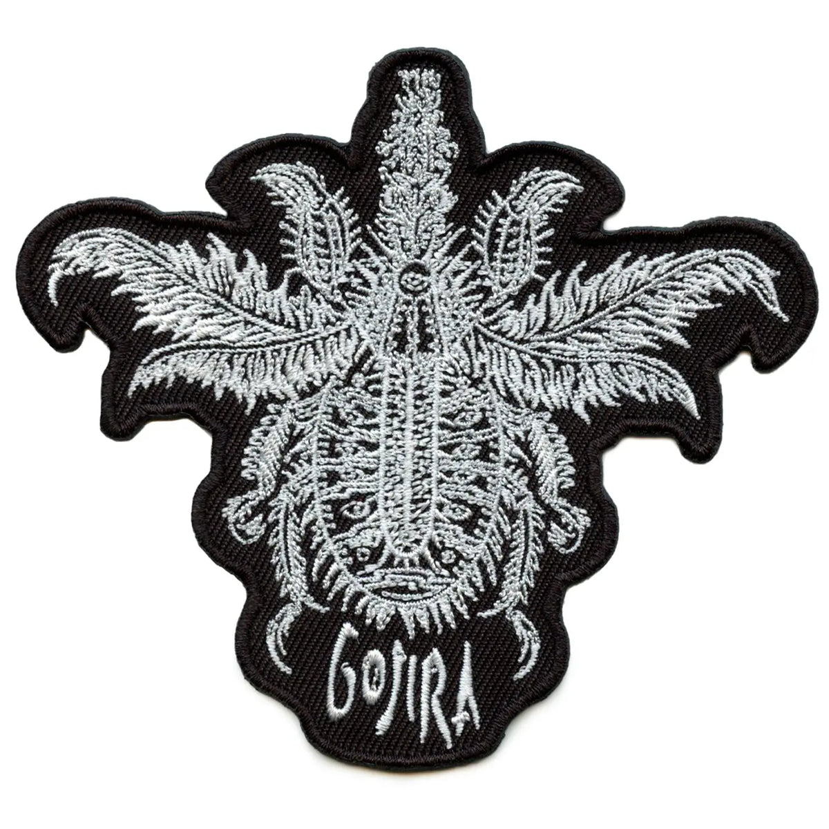 Gojira Rock Metal Patch Bug Eyes Logo Embroidered Iron On