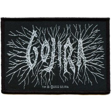 Gojira Stems Logo Patch Rock Music Band Woven Iron On