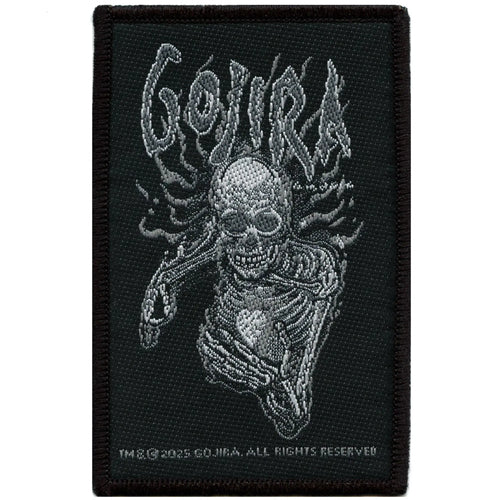 Gojira The Way Of All Flesh Patch Rock Music Band Woven Iron On