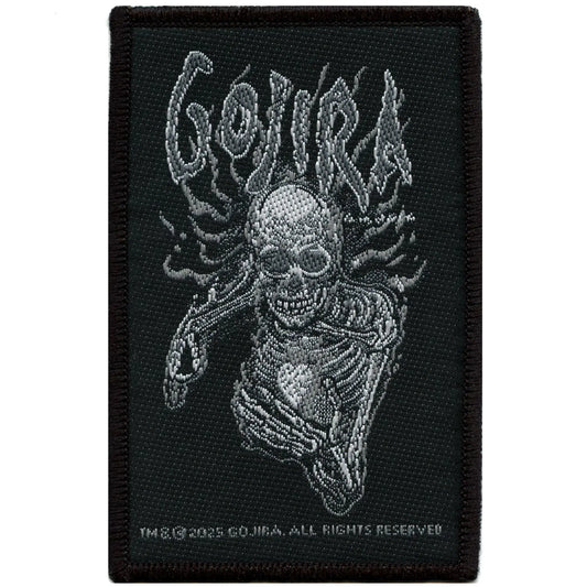 Gojira The Way Of All Flesh Patch Rock Music Band Woven Iron On