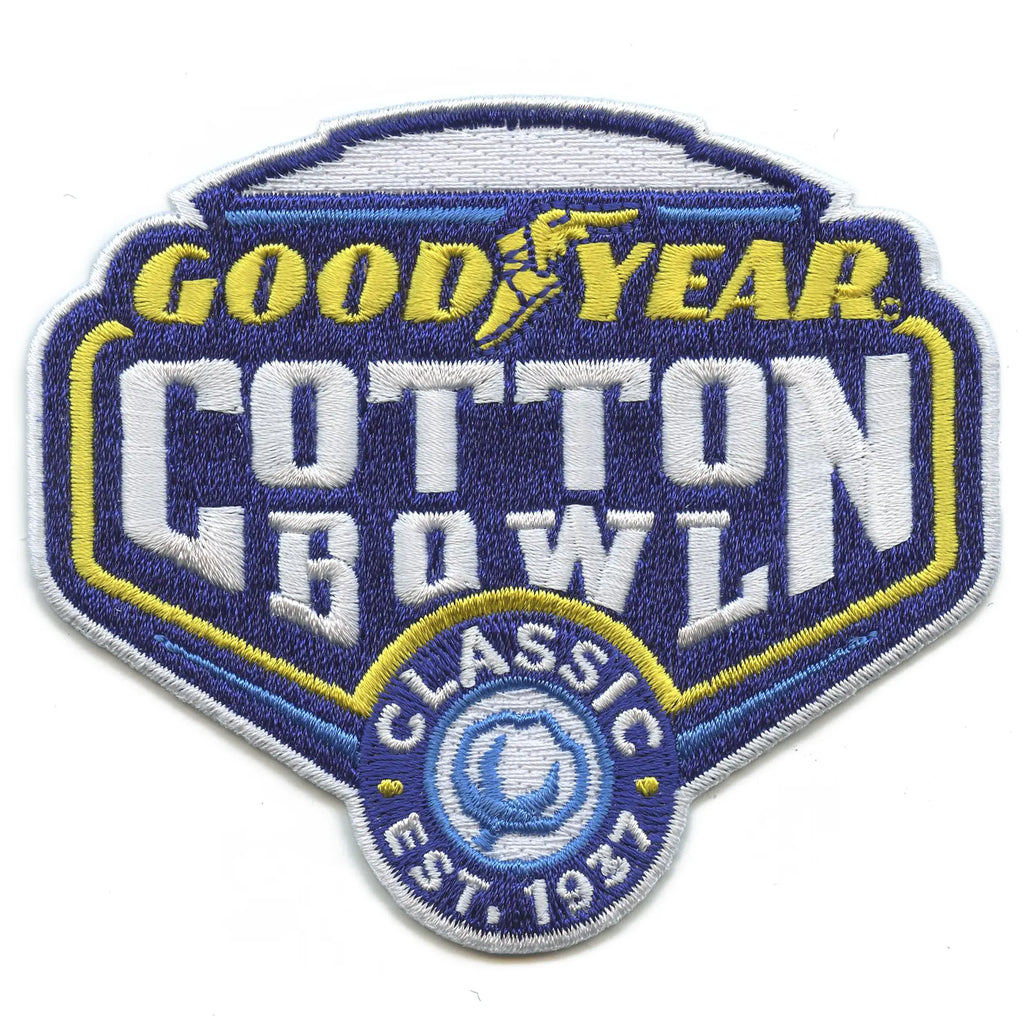 Good Year Cotton Bowl Game Jersey Patch 2025 Texas Longhorns Ohio State