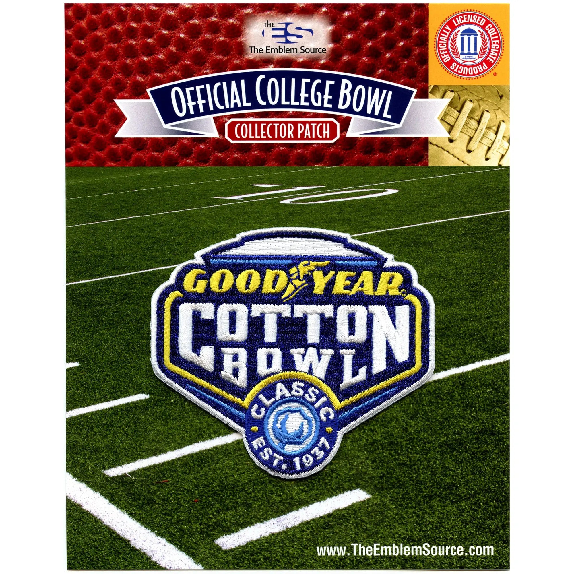 Good Year Cotton Bowl Game Jersey Patch Miami Ohio State 2025