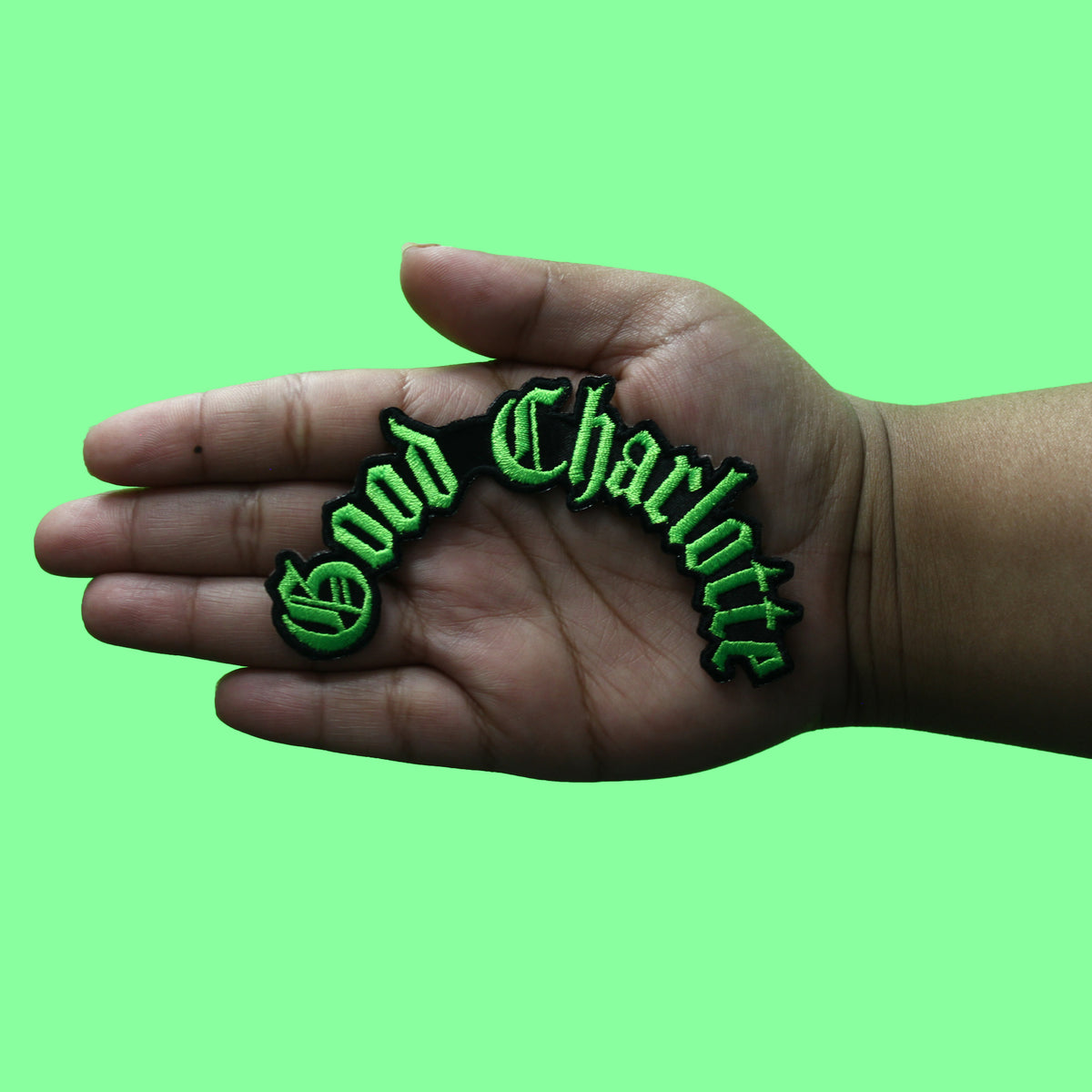 Good Charlotte Logo Patch Band Name Logo Embroidered Iron On