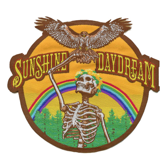 Grateful Dead Sunshine Daydream Patch American Rock Band Embroidered Iron On