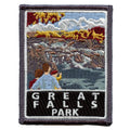 Great Falls Park Patch Fairfax County Virginia Embroidered Iron On