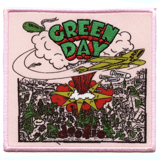 Green Day Album Patch Pink Dookie Cover Sublimated Embroiered Iron On