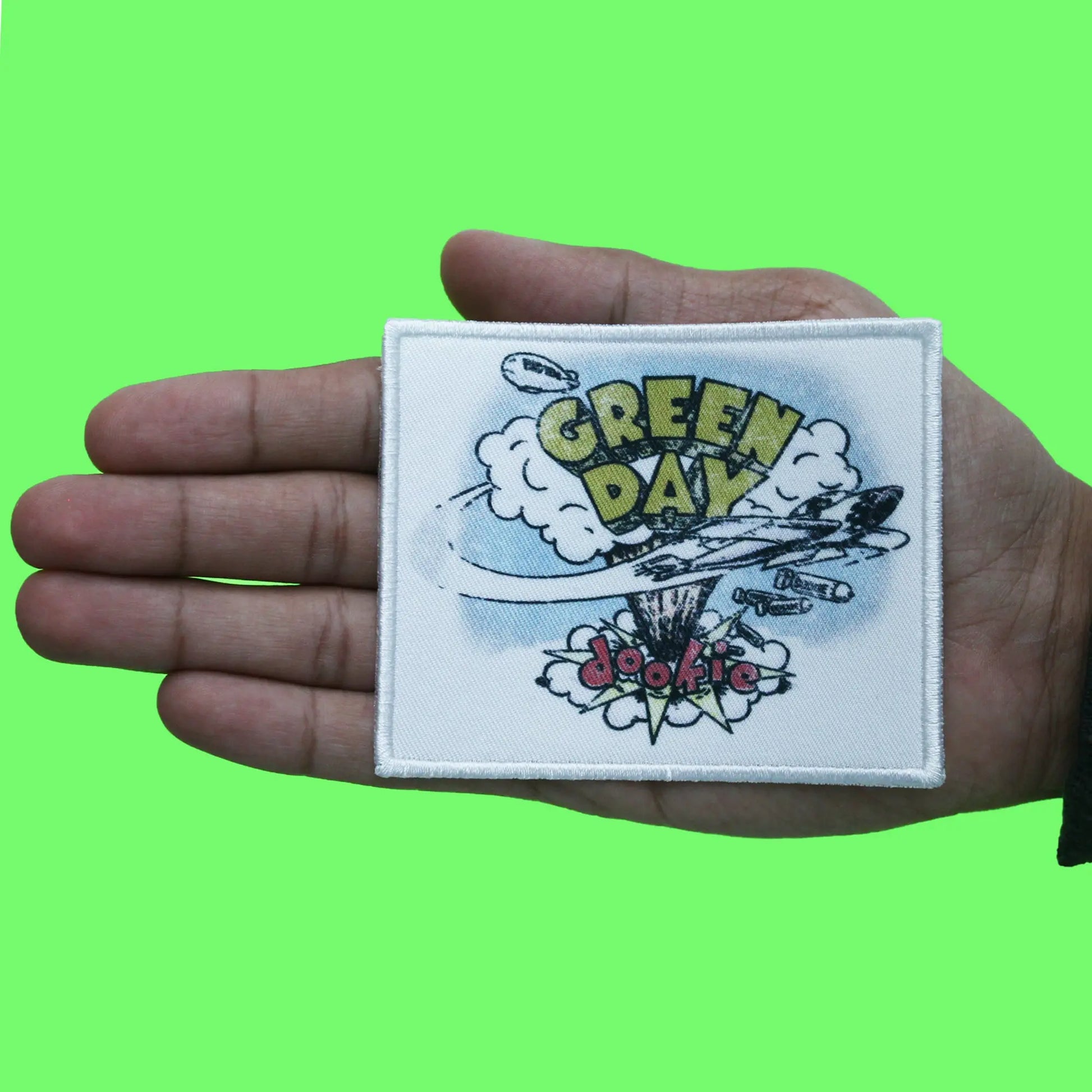 Green Day Band Patch Dookie Album Cover Sublimation Woven Iron On