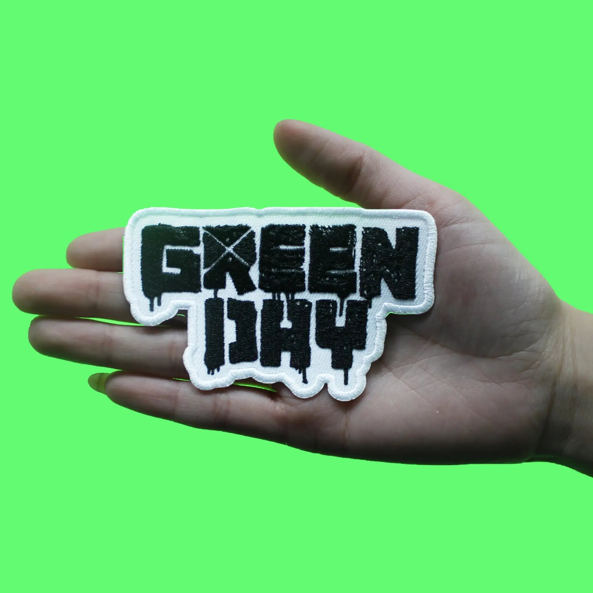 Green Day Black/White Patch 21st Century Breakdown Embroidered Iron On