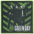 Green Day Green Grenade Patch Alternative Rock Band Sublimated Embroidered Iron On
