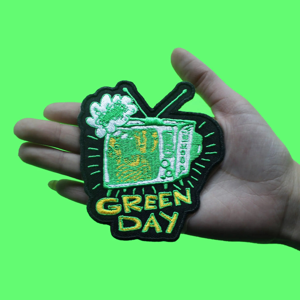 Green Day Rock Patch Longview TV Song Embroidered Iron On