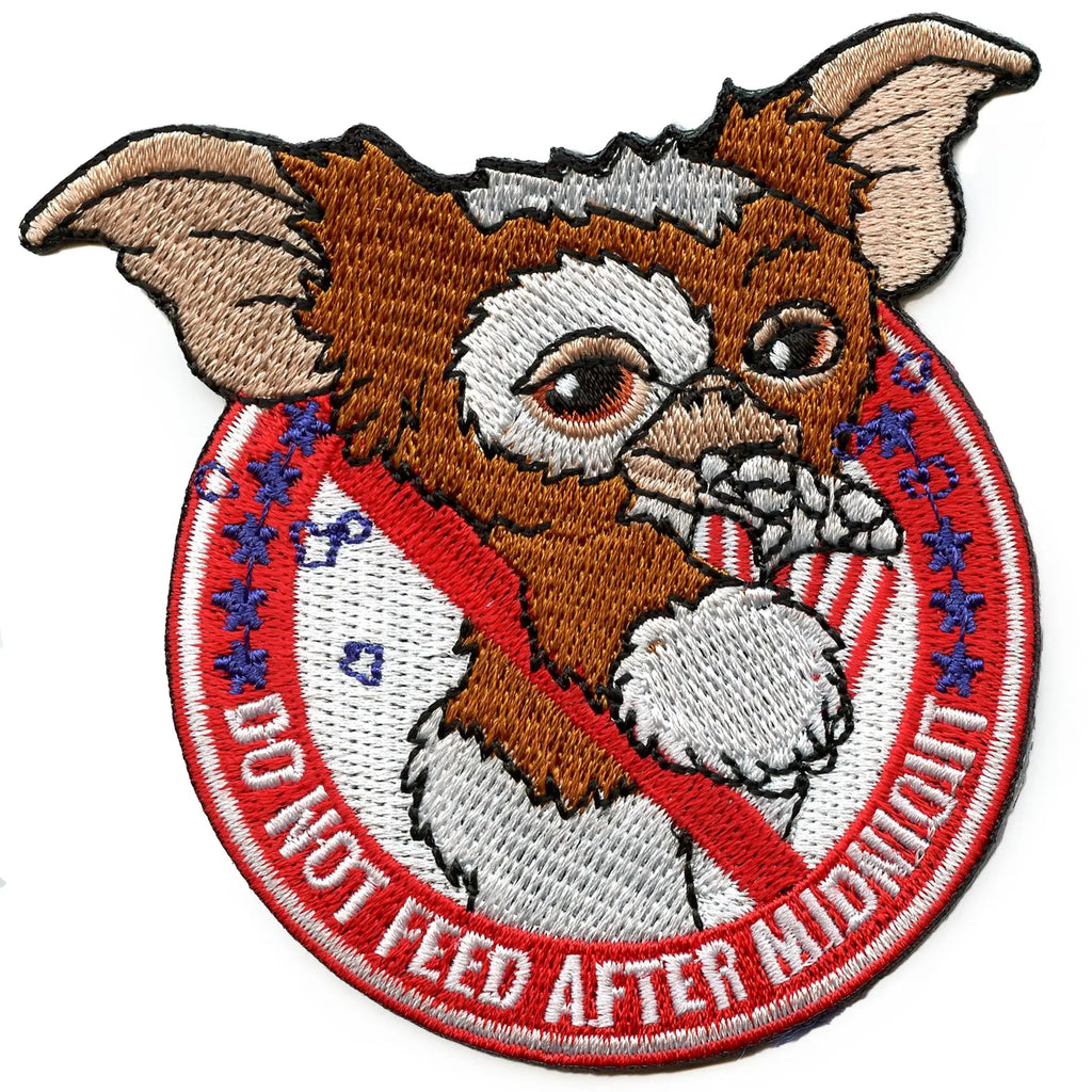 Gremlins Do Not Feed Patch Comedy Movie Character Embroidered Iron-On