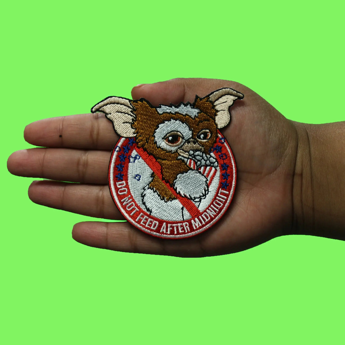 Gremlins Do Not Feed Patch Comedy Movie Character Embroidered Iron-On