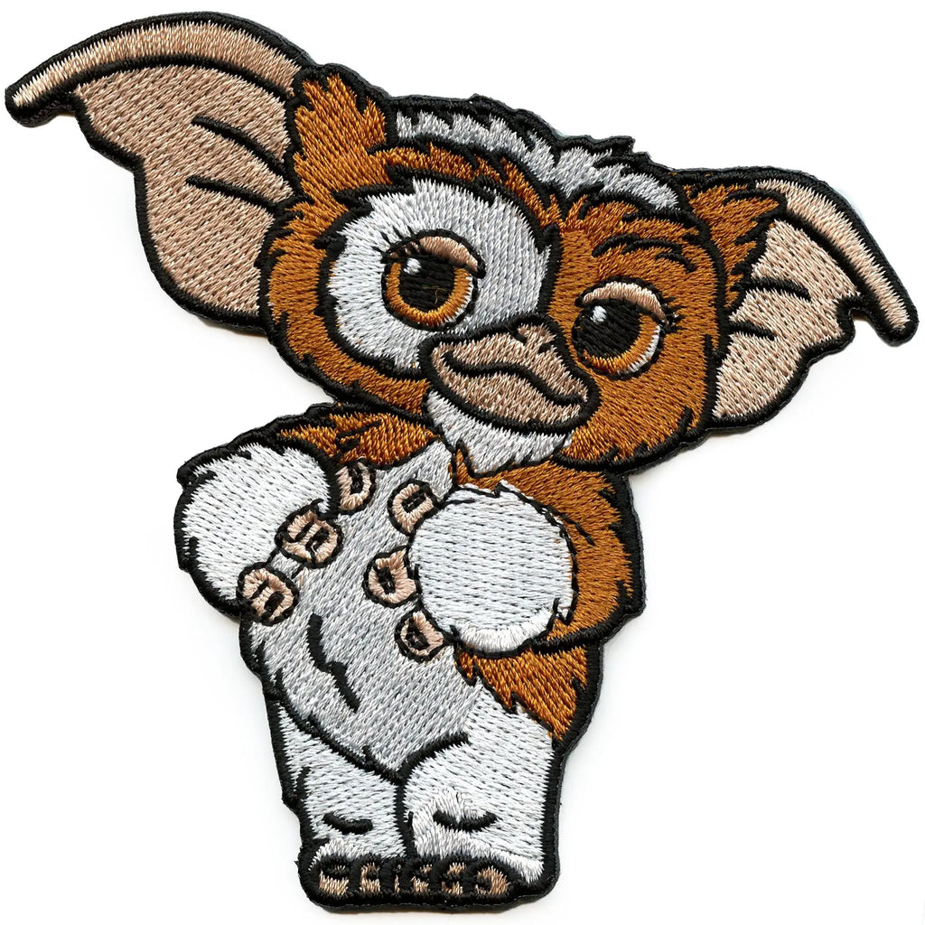 Gremlins Gizmo Character Patch Classic Comedy Movie Embroidered Iron-On