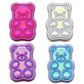 Gummy Teddy Bear's Patch Animal Mini Set Applique Embroidered Iron On
