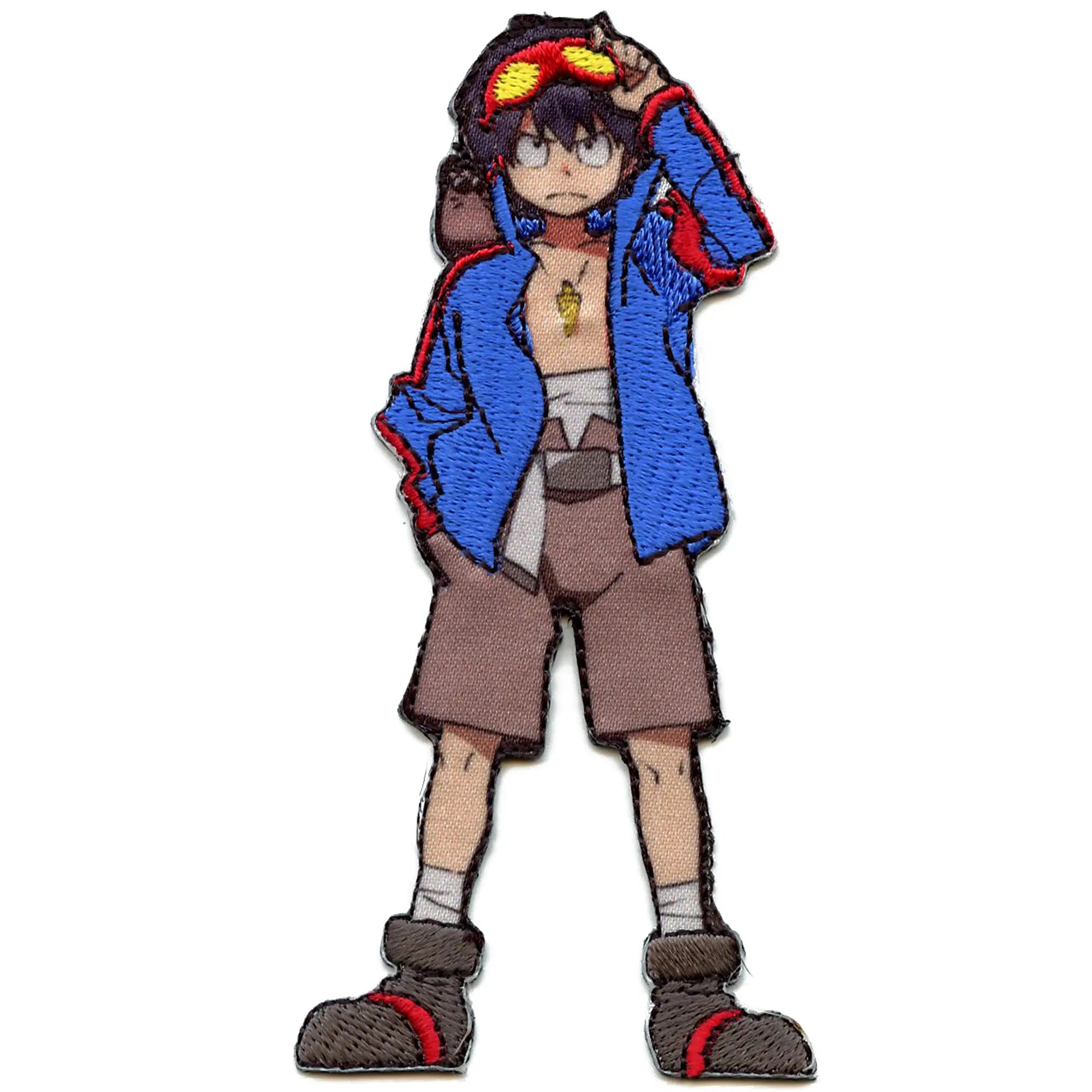 Gurren Lagan Simon Patch Anime Adventure Series Sublimated Embroidery Iron On